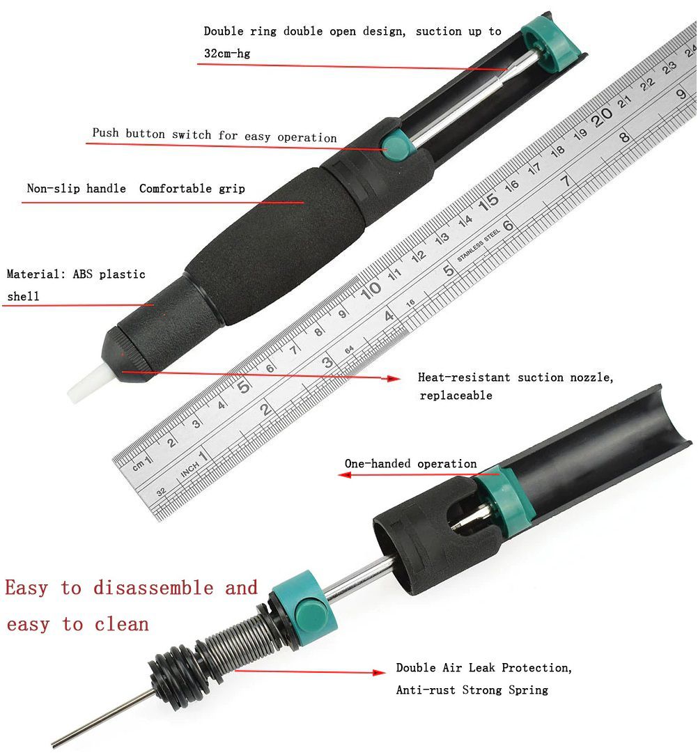 Bomba desoldadora de PVC